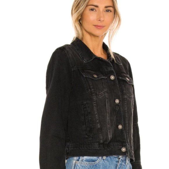 NWT Free People X Revolve Rumors Jacket in Black - Picture 2 of 16